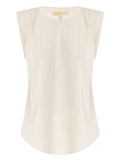 MICHAEL MICHAEL KORS PADDED-SHOULDER TOP