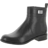 Michael Michael Kors Padma Womens Leather Ankle Booties In Black