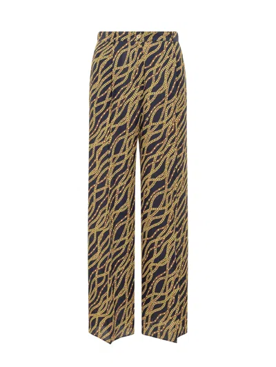Michael Michael Kors Paintntaloni Chain Trousers In Yellow
