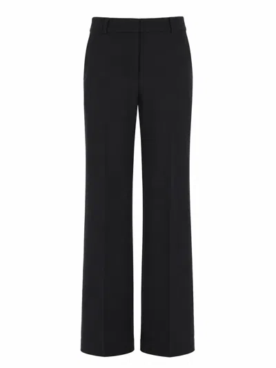 Michael Michael Kors Pantalone In Lana In Black