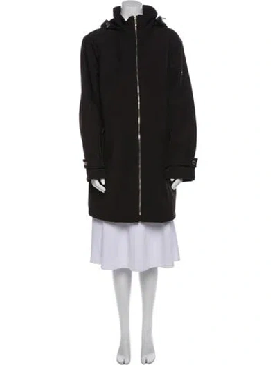 Pre-owned Michael Michael Kors Parka In Black