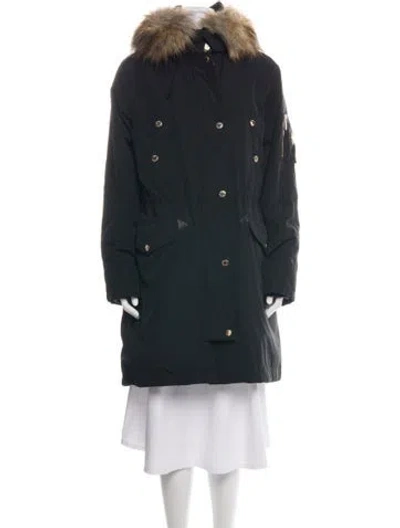 Pre-owned Michael Michael Kors Parka In Black