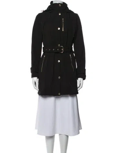Pre-owned Michael Michael Kors Parka In Black