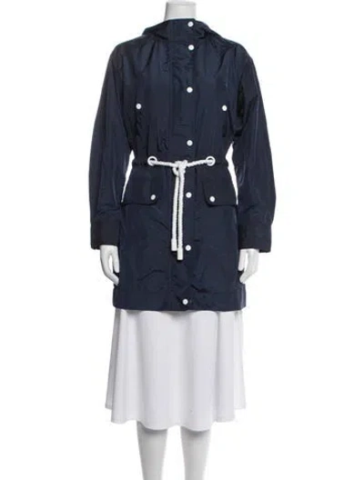 Pre-owned Michael Michael Kors Parka In Blue