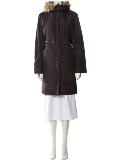 Pre-owned Michael Michael Kors Parka In Brown