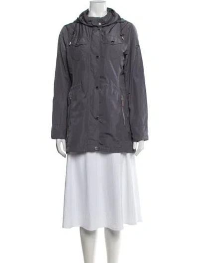 Pre-owned Michael Michael Kors Parka In Gray