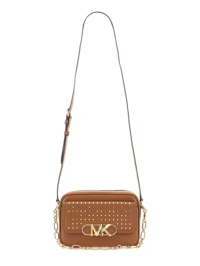 Michael Michael Kors Parker Chain-linked Crossbody Bag In Black