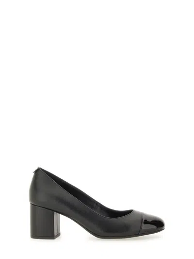Michael Michael Kors Pearl Flex Leather Pumps In Black