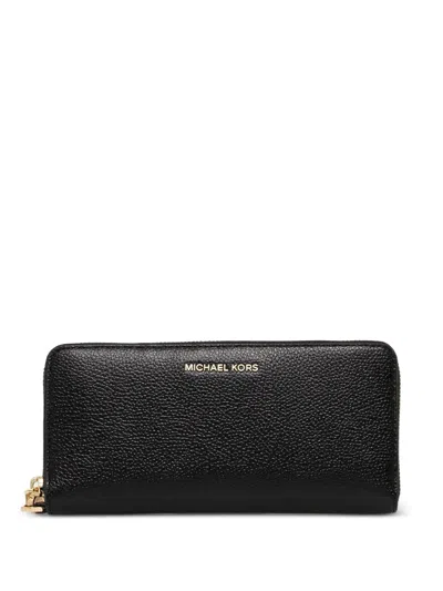 Michael Michael Kors Pebbled Leather Zip-around Wallet
