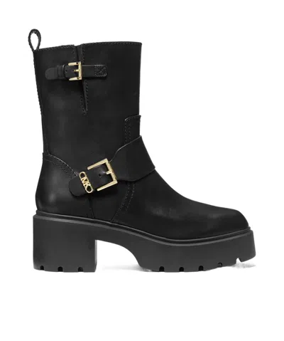 MICHAEL MICHAEL KORS PERRY 60MM LEATHER BOOTS