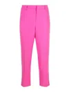 Michael Michael Kors Cropped Tailored Trousers In Pink