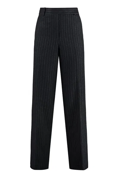 MICHAEL MICHAEL KORS PINSTRIPED WOOL TROUSERS