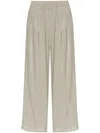 Michael Michael Kors Pintuck Detailing Trousers In Gold