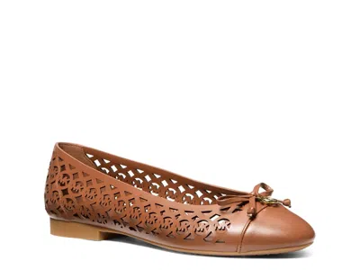 Michael Michael Kors Piper Flex Ballet Flat In Brown