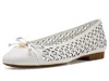 Michael Michael Kors Piper Flex Ballet Flat In White