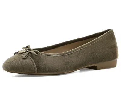 Michael Michael Kors Piper Flex Ballet Women's Flat Shoes Loden: 9.5 M In Green