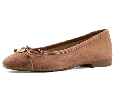 Michael Michael Kors Piper Flex Ballet Women's Flat Shoes Luggage: 9.5 M In Brown