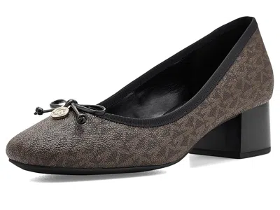 Michael Michael Kors Piper Flex Mid Pumps Women's Shoes Brown: 8.5 M