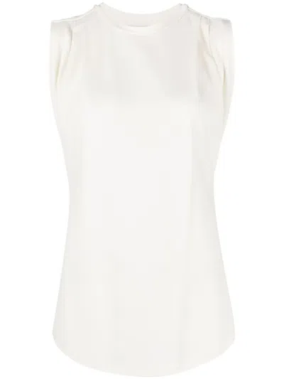 MICHAEL MICHAEL KORS PLEAT-DETAILING TANK TOP