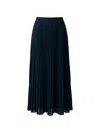 Michael Michael Kors Pleated Skirt In Blue