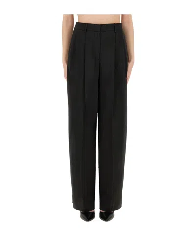 Michael Michael Kors Pleated Trousers In Black