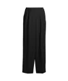 Michael Michael Kors Pleated Wide-leg Pants In Black