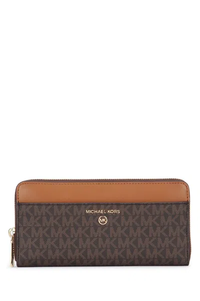 Michael Michael Kors Pocket Za Contntl In Brown