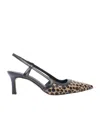 Michael Michael Kors Pointed High-heeled Sandals In Black