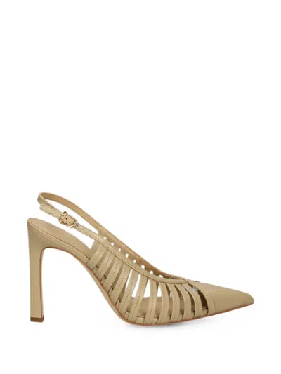 Michael Michael Kors Pointed-toe Mules In Brown