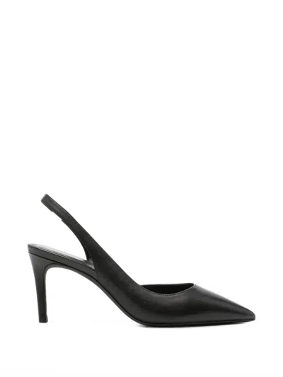 Michael Michael Kors Pointed-toe Slingback Pumps In Black