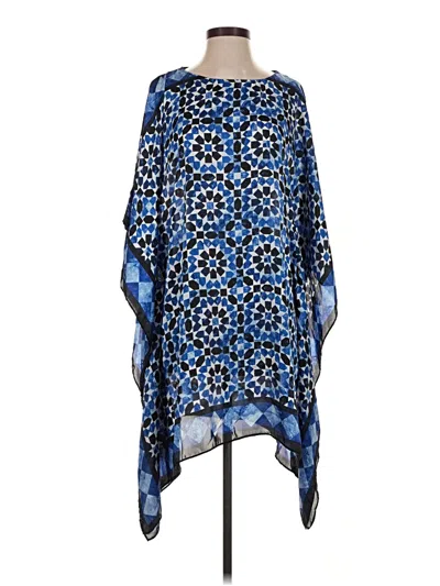 Pre-owned Michael Michael Kors Poncho In Blue