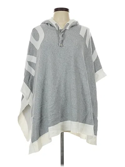 Pre-owned Michael Michael Kors Poncho In Gray