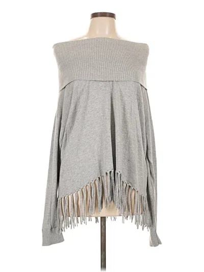 Pre-owned Michael Michael Kors Poncho In Gray