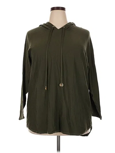 Michael Michael Kors Poncho In Green