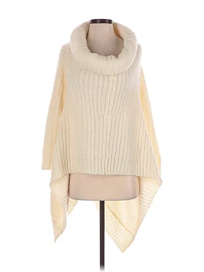 Pre-owned Michael Michael Kors Poncho In Ivory