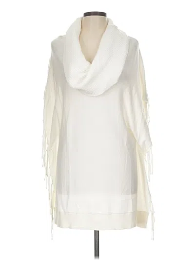 Pre-owned Michael Michael Kors Poncho In Ivory