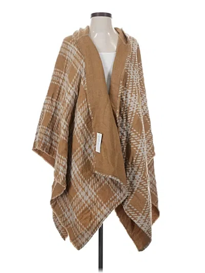 Michael Michael Kors Poncho In Tan
