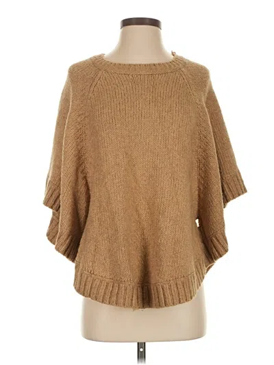 Pre-owned Michael Michael Kors Poncho In Tan