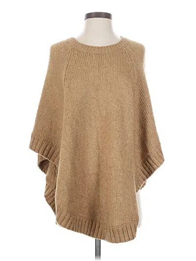 Pre-owned Michael Michael Kors Poncho In Tan