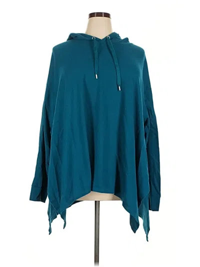 Pre-owned Michael Michael Kors Poncho In Teal