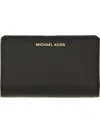 Michael Michael Kors Michael Kors Jet Set Wallet In Brown