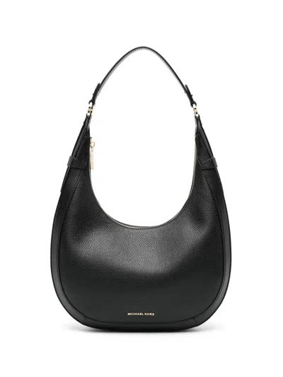 Michael Michael Kors Preston Leather Tote Bag In Black