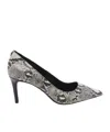 Michael Michael Kors Alina Flex Python-print Pumps In Multi