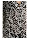 Michael Michael Kors Printed Beach Dress In Black