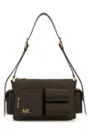 Michael Michael Kors Medium Dakota Monogram Shoulder Bag In Brown
