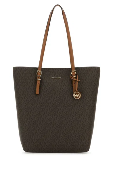 Michael Michael Kors Printed Canvas Large Quinn Shopping Bag