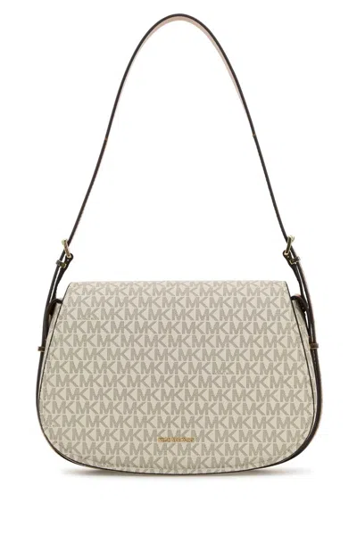 MICHAEL MICHAEL KORS MICHAEL MICHAEL KORS PRINTED CANVAS MOORE SHOULDER BAG
