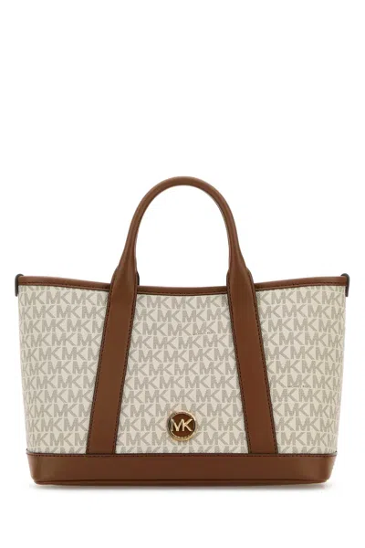 Michael Michael Kors Printed Canvas Small Luisa Shopping Bag In Multi