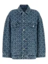 Michael Michael Kors Empire Diamond Jacquard Oversized Denim Jacket