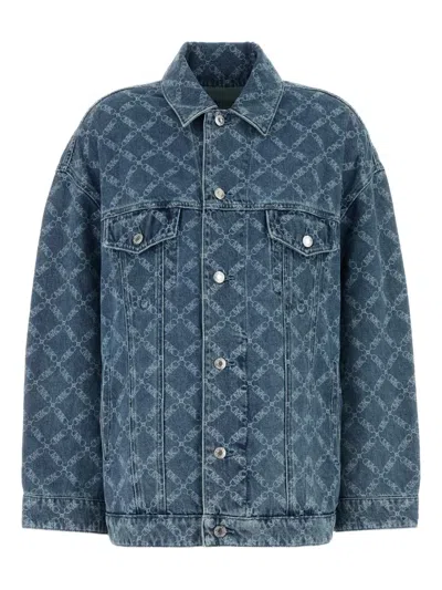 MICHAEL MICHAEL KORS PRINTED DENIM JACKET